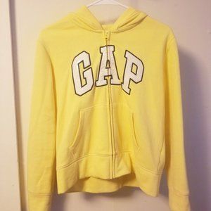 GAP LOGO Zip Hoodie Sweatshirt